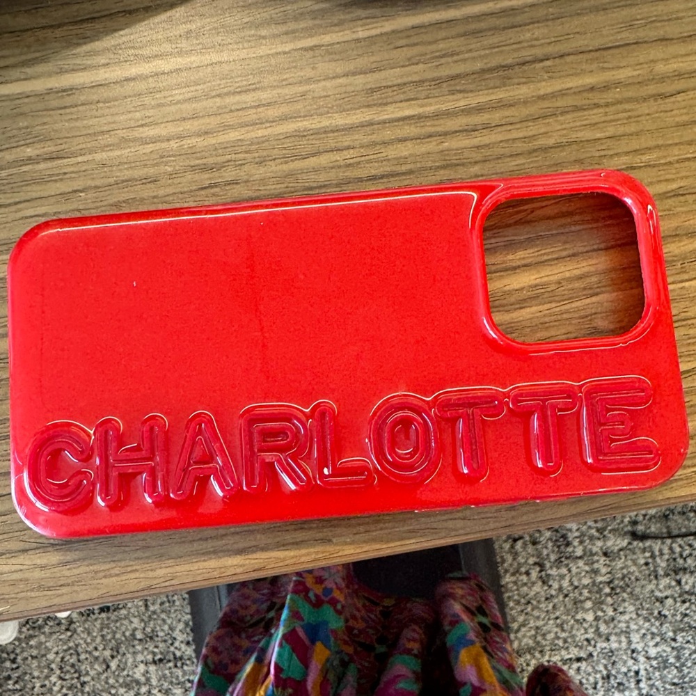 Bauble Bar custom name phone case - iPhone 15 Pro Max!